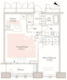 Dマークス西新宿タワー 2602 間取り図