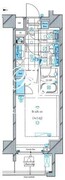 ドムススタイル神楽坂 801 間取り図