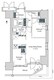 ブルックサイドレジデンス木場 1232 間取り図