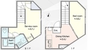 Kai Lani Sakura Shinmachi 102 間取り図