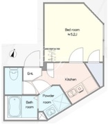 Kai Lani Sakura Shinmachi 202 間取り図