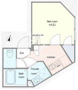 Kai Lani Sakura Shinmachi 402 間取り図