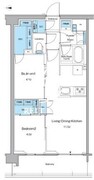 ルフォンプログレ高田馬場ノース 109 間取り図