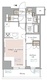 ラティエラ上野稲荷町 1002 間取り図