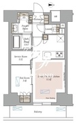 ラティエラ上野稲荷町 1210 間取り図