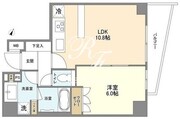 YSレジデンス代田橋 401 間取り図