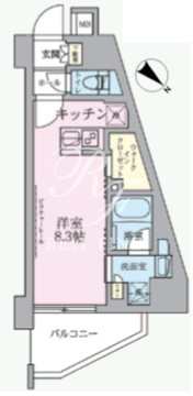 アークマーク成増 1201 間取り図