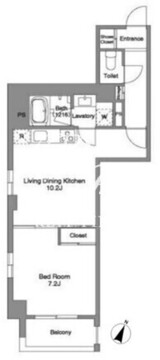 BPRレジデンス練馬富士見台 201 間取り図