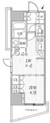 シーズンフラッツ大井町 702 間取り図