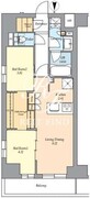 テラス荻窪 305 間取り図