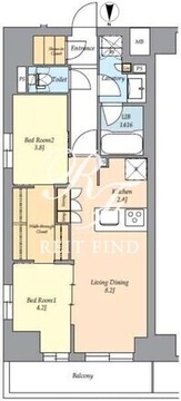 テラス荻窪 305 間取り図