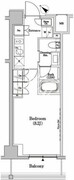 ザ・パークハビオSOHO市谷左内町 318 間取り図