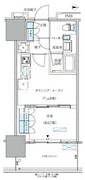 パークアクシス西大島コンフォートスクエア 822 間取り図