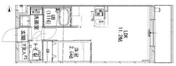エスグランデ王子ザ・プライム 207 間取り図