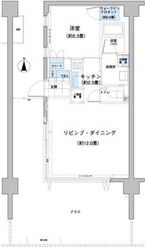 ガーデニエール砧レジデンス 115 間取り図