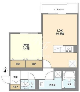 ウェルスクエア要町 101 間取り図