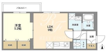 ウェルスクエア要町 102 間取り図