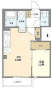 ウェルスクエア要町 104 間取り図
