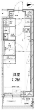 ディップス竹ノ塚駅前 306 間取り図