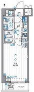 パティーナ住吉 308 間取り図
