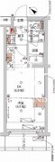 ハーモニーレジデンス新宿ザノース 105 間取り図
