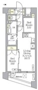 NOGATA RESIDENCE 202 間取り図