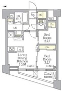 NOGATA RESIDENCE 204 間取り図