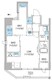 クレヴィアリグゼ蒲田西 1201 間取り図