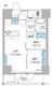 クレヴィアリグゼ蒲田西 1202 間取り図