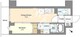 ドゥーエ曳舟3 303 間取り図