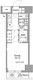 コンフォリア・リヴ茅場町 602 間取り図