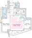 ラ・トゥール渋谷神南 702 間取り図