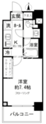 JP noie 亀戸 502 間取り図