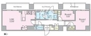 クレストコート東池袋 501 間取り図