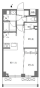 ジニア西馬込アジールコート 103 間取り図