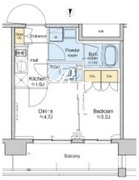 プラウドフラット西蒲田 405 間取り図