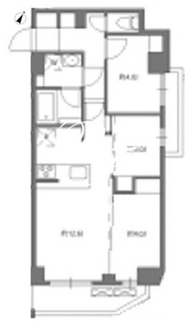 ジニア西馬込アジールコート 308 間取り図