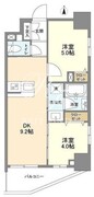リテラス三ノ輪 704 間取り図