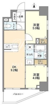 リテラス三ノ輪 704 間取り図