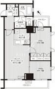 グランハイツ代々木 201 間取り図