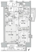 シャリエ椎名町 1503 間取り図