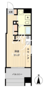 プライマル亀戸 404 間取り図