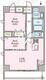 ベルロ大森 410 間取り図