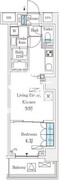 フロンティアレジデンス錦糸公園 325 間取り図