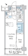 デュオフラッツ一之江イースト 307 間取り図