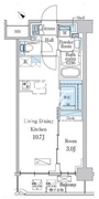 デュオフラッツ一之江イースト 309 間取り図