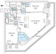 フロンティアレジデンス錦糸公園 522 間取り図