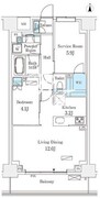 フロンティアレジデンス錦糸公園 532 間取り図