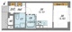 ルオーレ板橋本町 502 間取り図