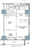 パークハビオ東中野 1403 間取り図